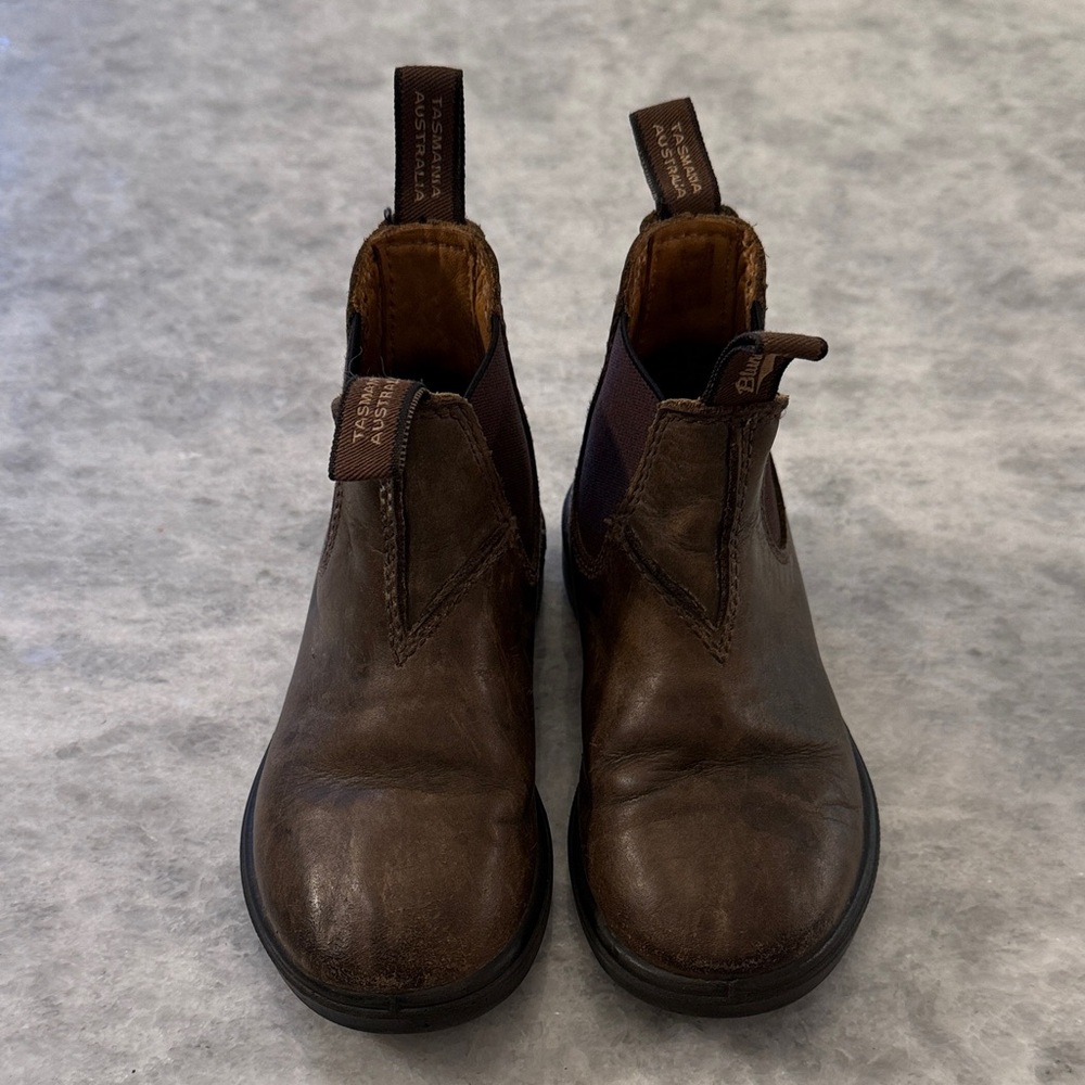 Blundstone Dark Brown Leather kids 10 Boots